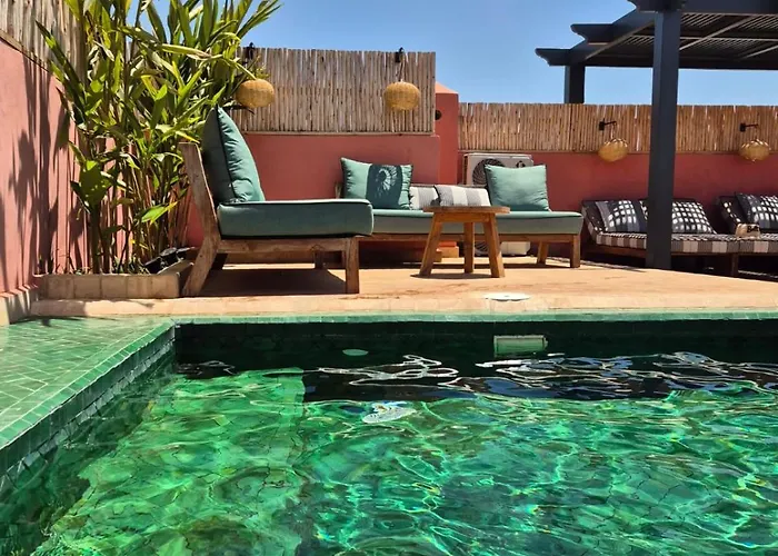 Algara By Riads Beltza - Prive Avec Piscine Et Services